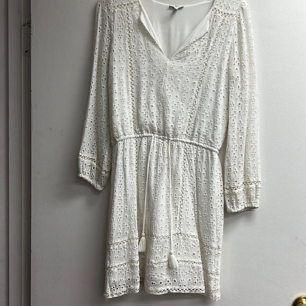 Joie bohemian tie waist dress Size XXS